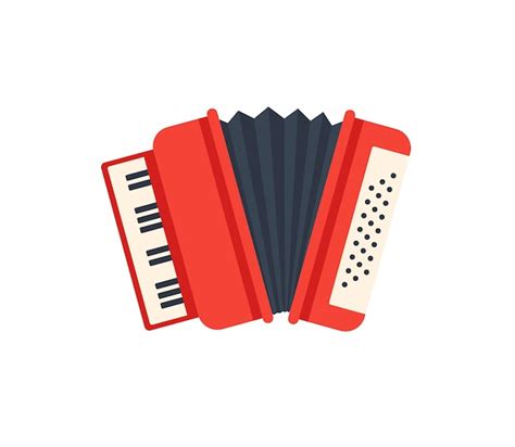 Premium Vector | Accordion vector isolated icon. accordion emoji ...