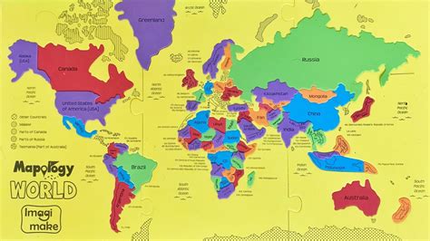 Jigsaw Puzzle | World Map and Countries - YouTube