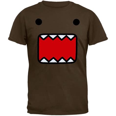 Domo - Face Soft T-Shirt in 2021 | Shirts, T shirt, Cotton tshirt