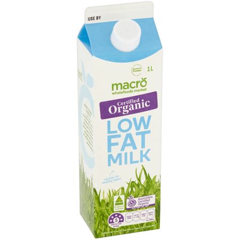 Macro Organic Low Fat Milk 1l | Woolworths