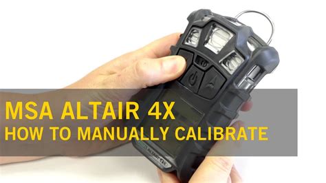 Msa Altair 4xr Manual