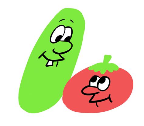 Bob and Larry from VeggieTales in my Style by EthanPartington on DeviantArt