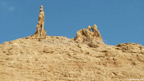 Salt Statue of the Wife of Prophet Lot AS, Jordan - Kingdom of Jordan