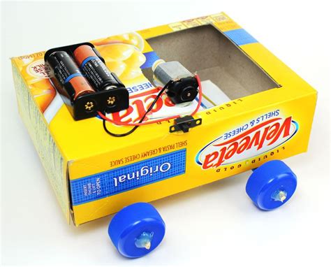 Make a Simple Battery Powered DIY Car - Science Fair / Makerspace ...