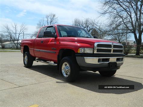 2001 Dodge Ram 2500 Cummins Diesel 4x4 Slt Extended Cab