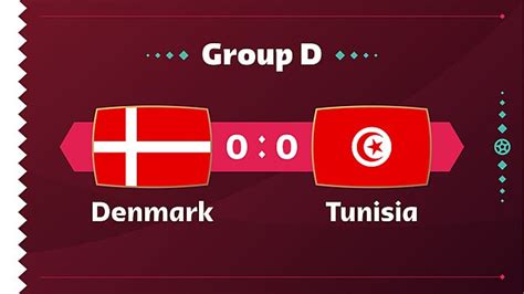 Denmark Vs Tunisia Template Download on Pngtree