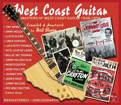 Various – West Coast Guitar – Masters Of West Coast Guitar 1946-1956 – 4CD | Parsifal