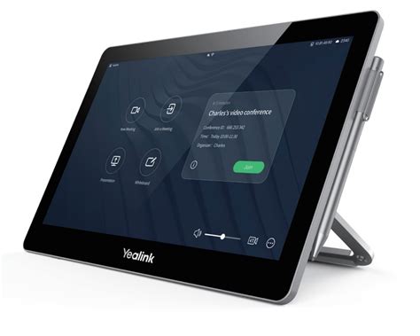 Meetings and In-meeting operations — Yealink Controller (touch panel)