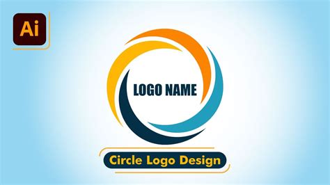 How to make Circle Logo Design in illustrator || Adobe illustrator ...