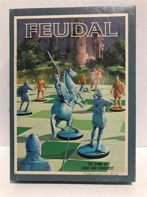 Feudal Bookshelf Board Game 1976 | #2069519590