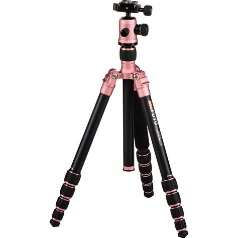 MeFOTO RoadTrip Aluminum Travel Tripod Kit (Pink) A1350Q1BC B&H