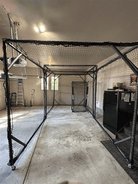 Check out Dino's modular batting cage!...