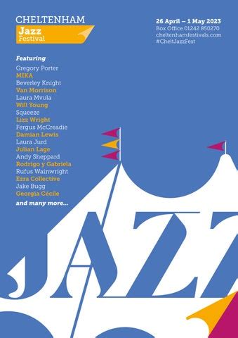 Cheltenham Jazz Festival 2023 by Cheltenham Festivals - Issuu