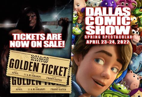 TICKETS (April 23-24) | Dallas Comic Show