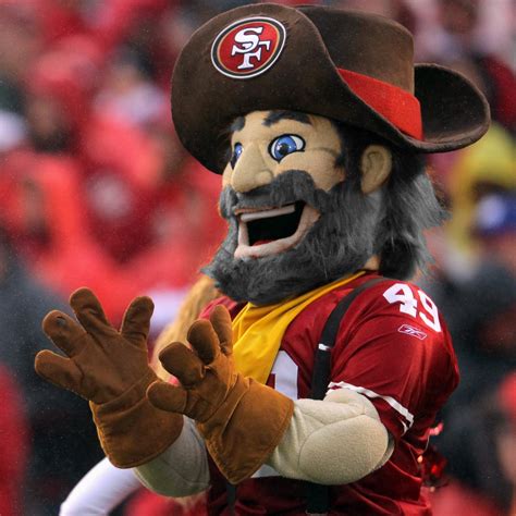 Tried to modify the 49er mascot to be a more accurate representation of the franchise and be ...