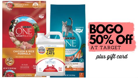 Target.com | BOGO 50% Off Pet Food & Litter + Gift Card :: Southern Savers