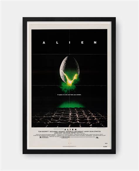 Alien (1979) Movie Poster - The Curious Desk