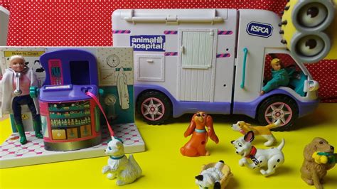 The RSPCA Animal Hospital Toy Ambulance at Work with the cats and dogs ...