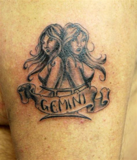 Gemini Tattoos Designs, Ideas and Meaning | Tattoos For You