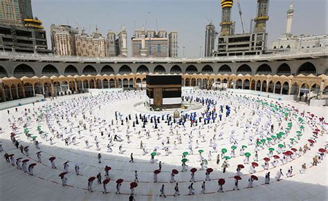 First Group Of Hajj Pilgrims Reach Saudi Arabia Since Before Pandemic