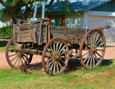 Old West Wagon Photograph by Richard Jenkins