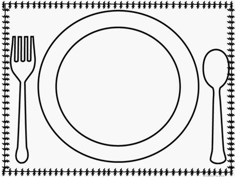 Empty Plate Printable