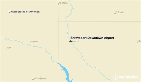 Shreveport Downtown Airport (DTN) - WorldAtlas