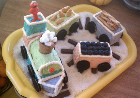 Epicurean Expressions: Choo choo train cake for a very special boy.