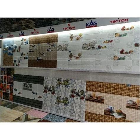 Kag Porcelain Kitchen Wall Tile, Thickness: 10 - 12 mm at best price in Chennai