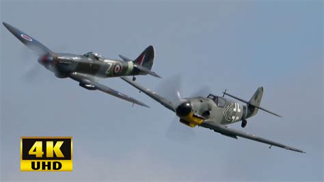 Messerschmitt Bf-109 vs. Supermarine Spitfire | Comparing the Messerschmitt Bf-109 vs the ...