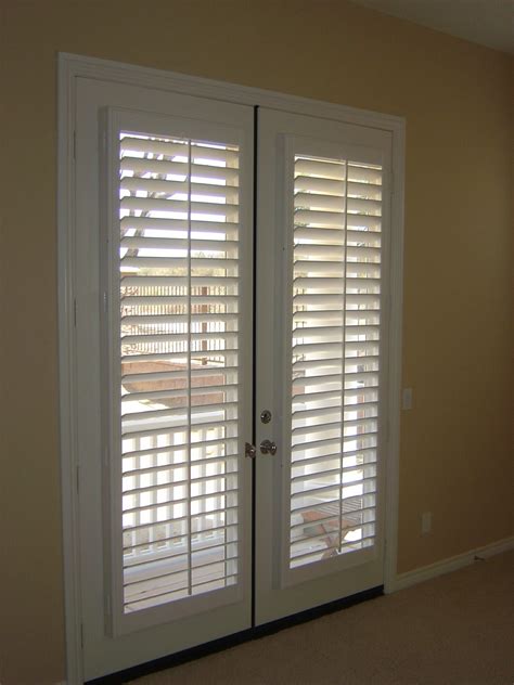 French Door Blinds & Shades, Patio & Sliding Glass Window Treatments | Blinds for french doors ...