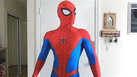 Spider-man Cosplay Costume PS4 Game Classic Suit Repaired Version | ubicaciondepersonas.cdmx.gob.mx