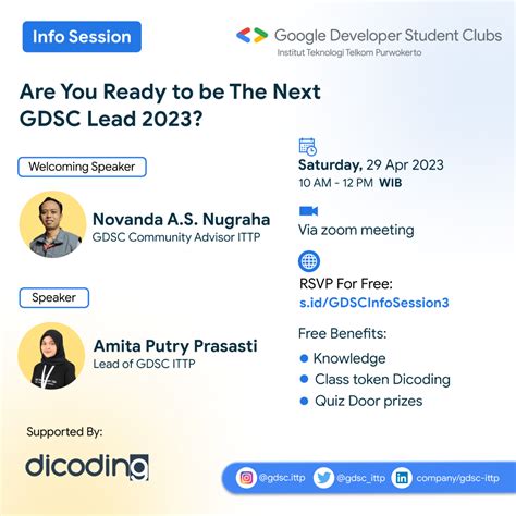 Are You Ready to be The Next GDSC Lead 2023? - Dicoding Indonesia