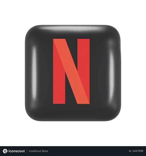 Free Netflix Logo 3D Logo download in PNG, OBJ or Blend format