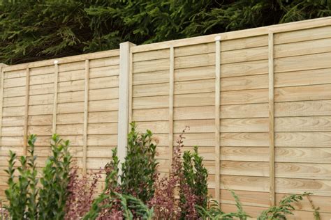 6ft x 6ft 1.83m x 1.83m Pressure Treated Superlap Fence Panel - Pack of ...