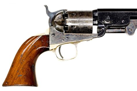 Excellent and Rare Colt Model 1851 Navy Revolver with Enfield Cartouche