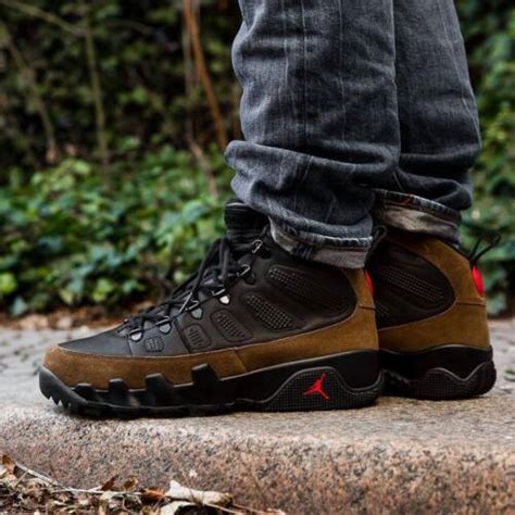 Air Jordan 9 IX Retro NRG Boots size 8. Olive Black Red. AR4491-012. | eBay