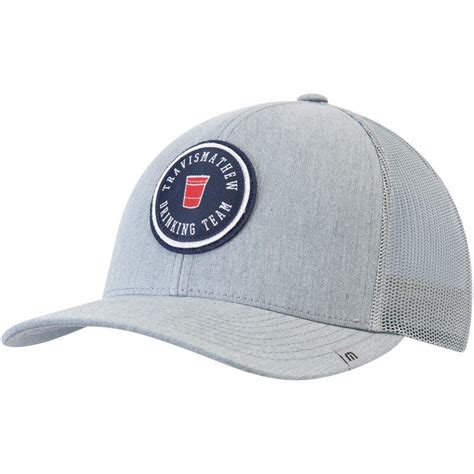 Travis Mathew Feel Good Snapback Hat - Heathered Gray | Snapback hats ...