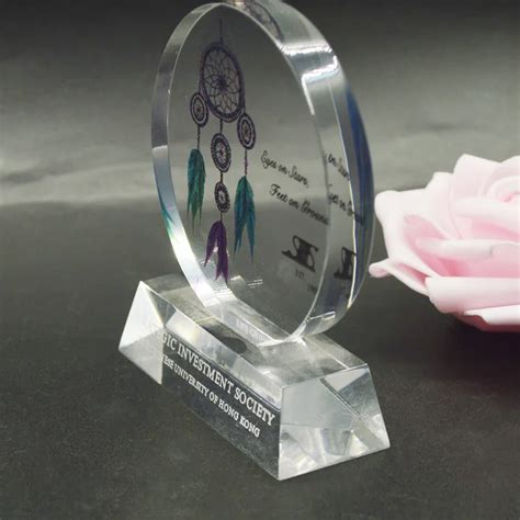 Custom Shaped Crystal Blank Acrylic Award Stands Art Crafts - Buy ...