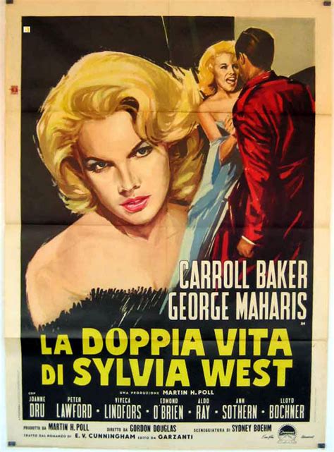 "DOPPIA VITA DI SYLVIA WEST, LA" MOVIE POSTER - "SYLVIA" MOVIE POSTER