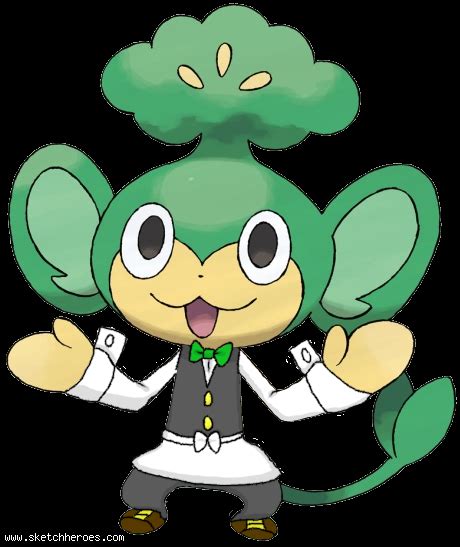 Pansage | Pokemon characters, Pokemon teams, Pokemon team leaders