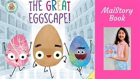 The Great Eggscape by Jory John and Pete Oswald: An Interactive Read Aloud for Kids - YouTube