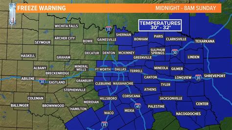 DFW weather forecast: How cold will it get Friday and Saturday? | wfaa.com