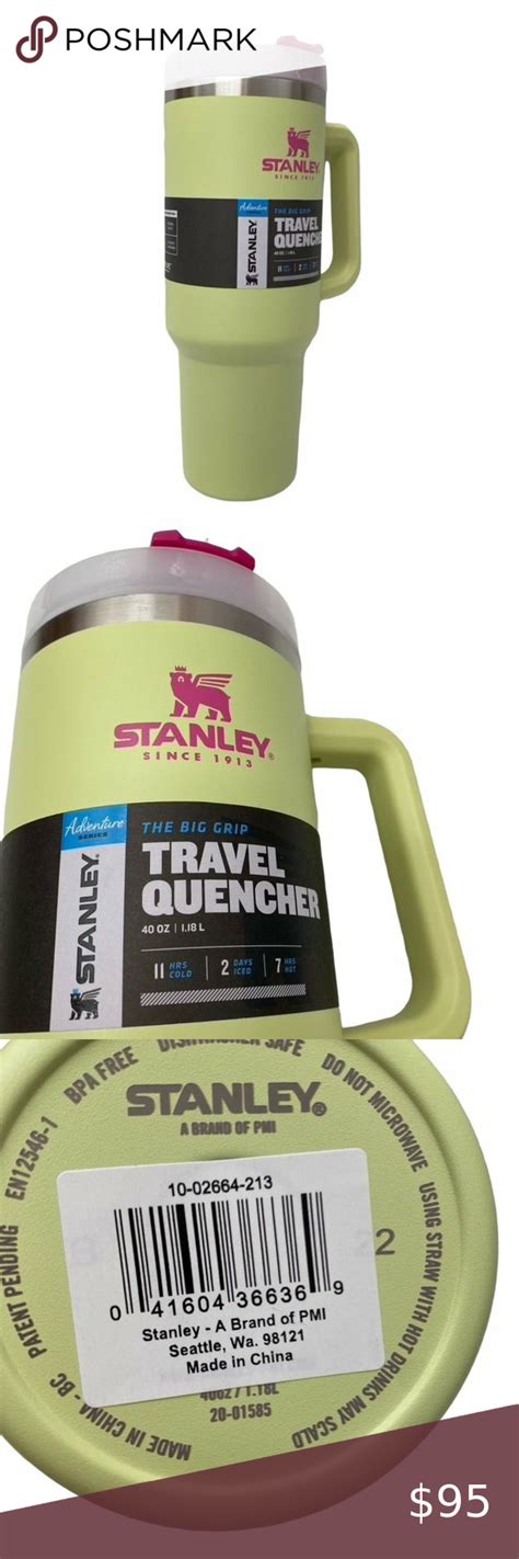 Stanley 40 oz. Adventure Quencher Tumbler Limited Edition Rare Citron Mix | Stanley, Adventure, Rare