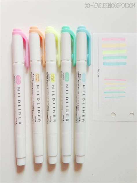 it's looking lovelee today | Cute school supplies, Pastel highlighter ...