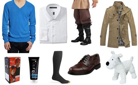 Tintin Costume | Carbon Costume | DIY Dress-Up Guides for Cosplay & Halloween