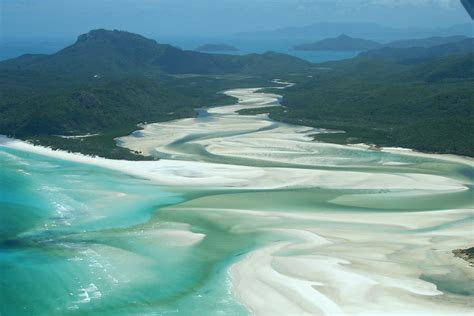 Whitehaven Beach, Whitsunday Islands, Queensland, Aerial V… | Flickr