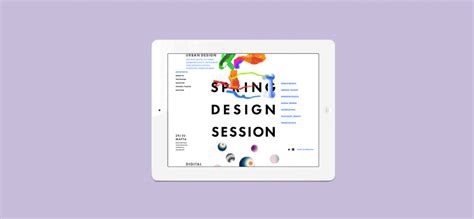 SPRING DESIGN SESSION on Behance