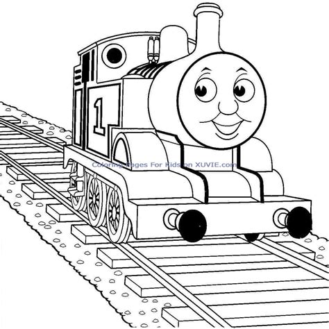 colouring pages of thomas the tank engine - Clip Art Library