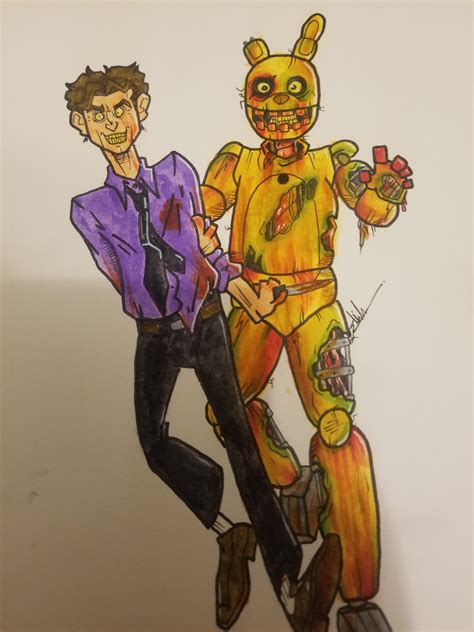 William Afton & Springtrap(Yes ik they're the same person) : r ...